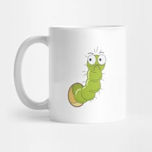 Green worm Mug